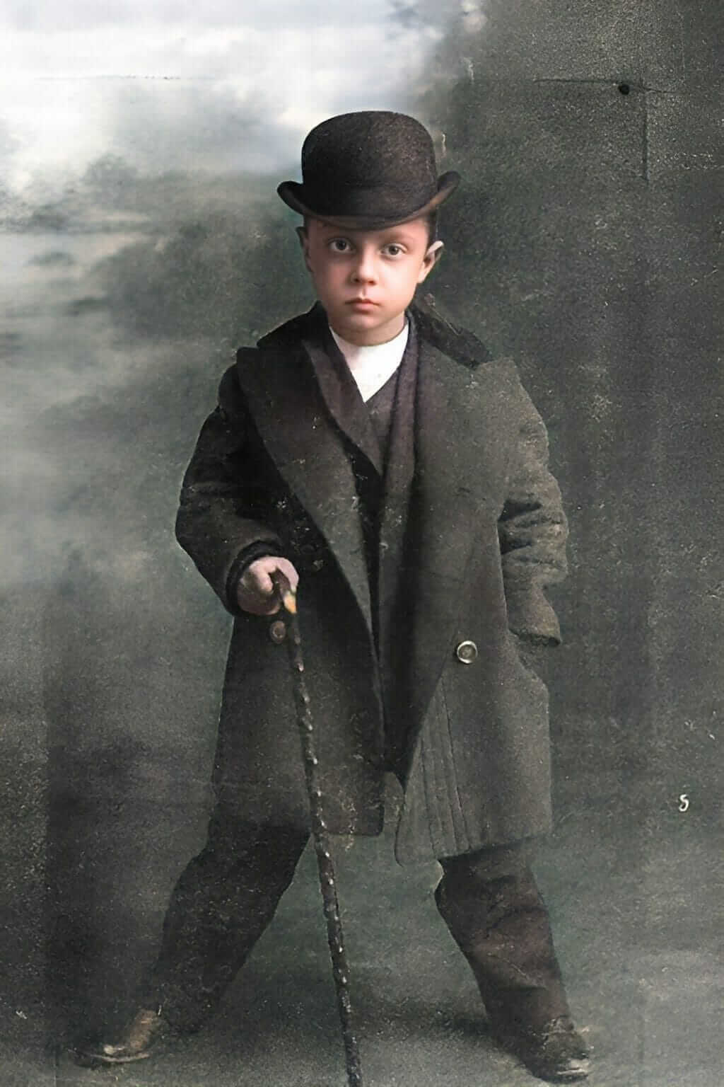 Photo Buster Keaton 8x10 – Tirage Couleur RARE, Brillant, Collection