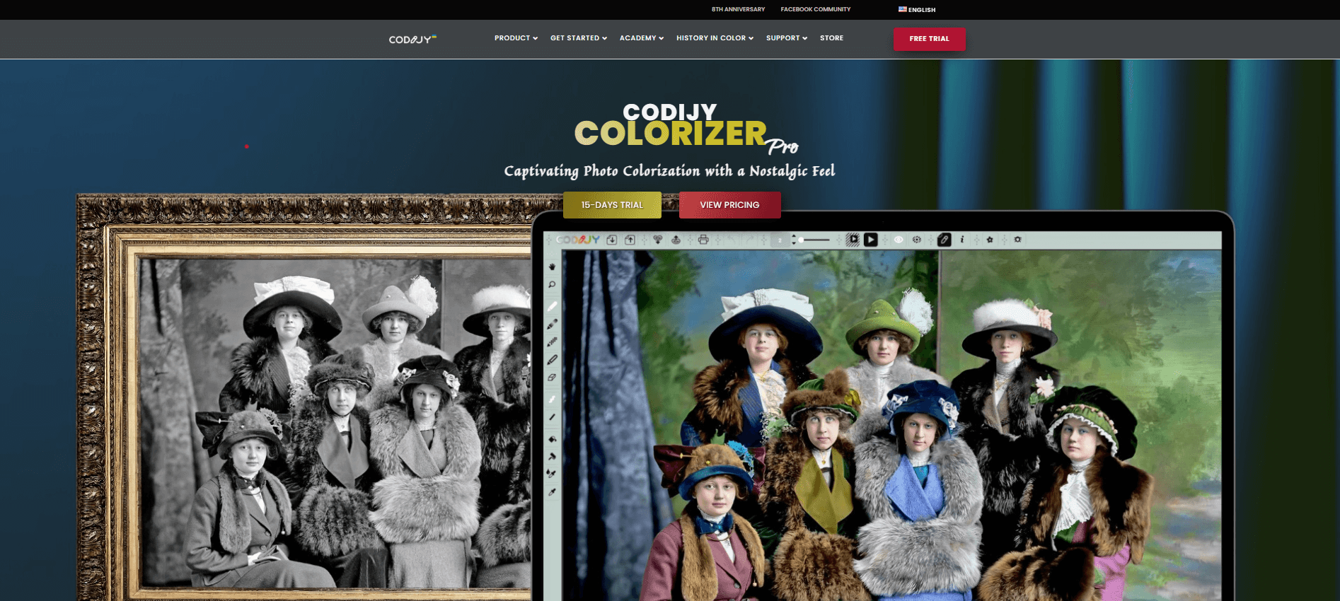 20 Tools to Colorize Black and White Photos