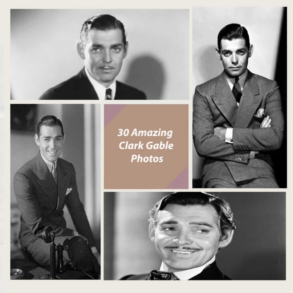 Photos of Clark Gable