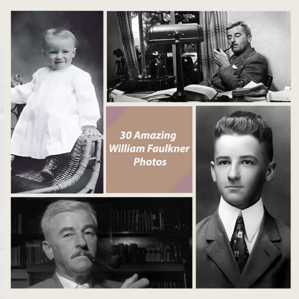 30 Amazing and Rare Photos of William Faulkner