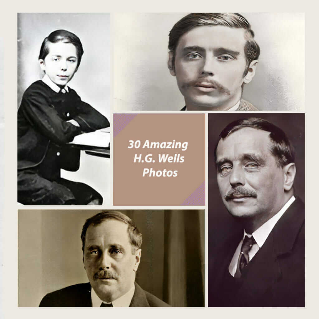 30 Amazing and Rare Photos of H.G. Wells
