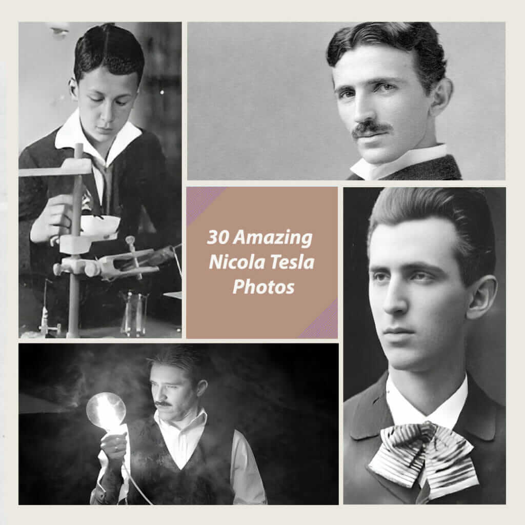 20 Amazing and Rare Photos of Nikola Tesla