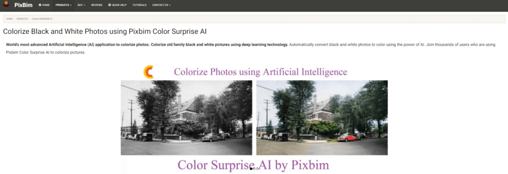 Pixbim Color Surprice AI
