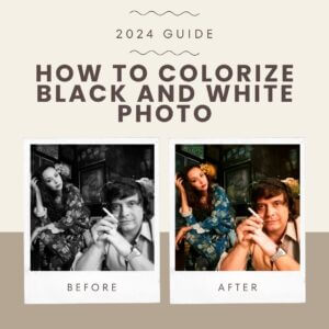 흑백 사진을 컬러화하는 방법